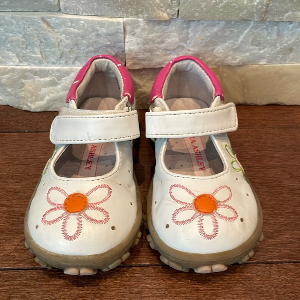 Laura Ashley Floral baby walking shoes